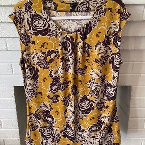 Limited Cap-Sleeve Blouse